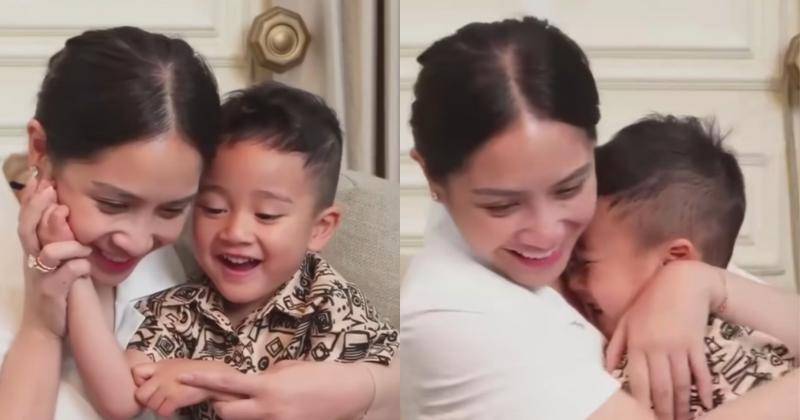 Rayakan Hari Ibu, Rayyanza Nyanyikan Lagu Cinta untuk Mama Gigi